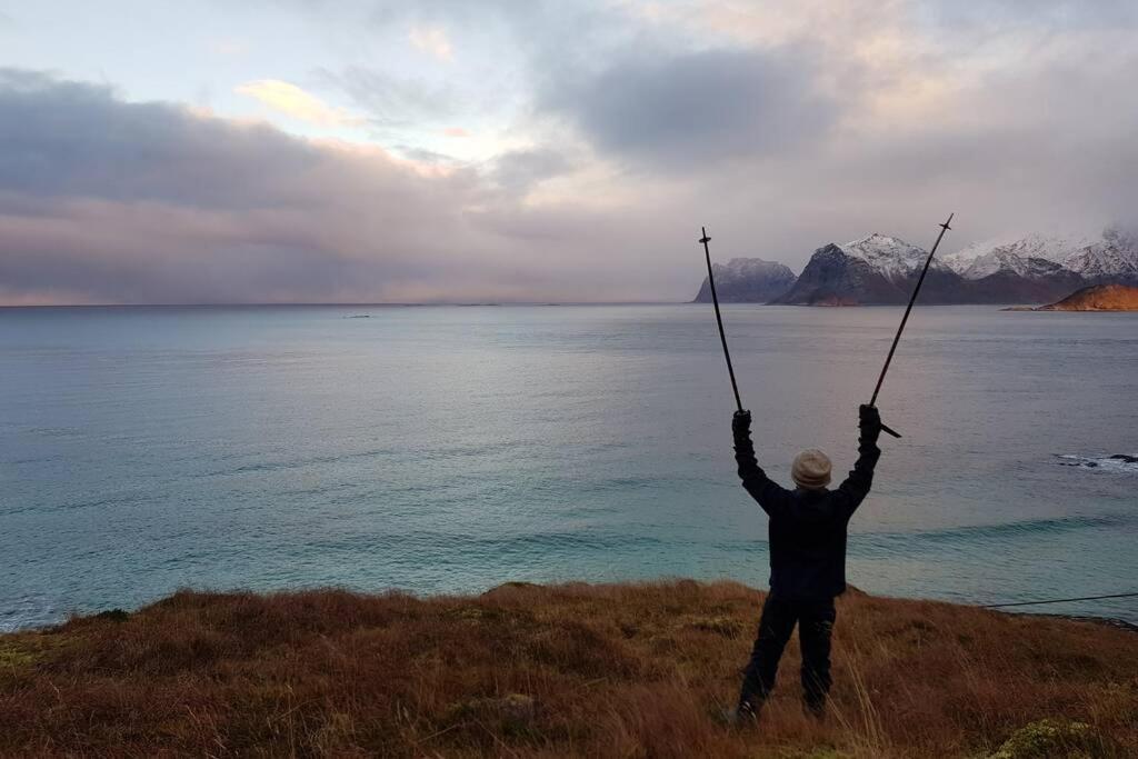 Lofoten- Enjoy The Nature-With A Beautiful Beach Napp Exterior photo